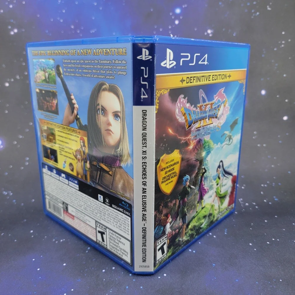 Dragon Quest XI S Echoes of an Elusive Age Definitive Edition Playstation 4 K